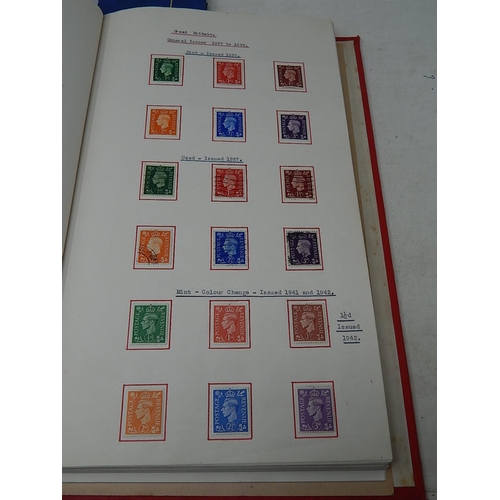 962 - A large collection of GB Commemorative stamps from George VI through to Elizabeth II including many ... 