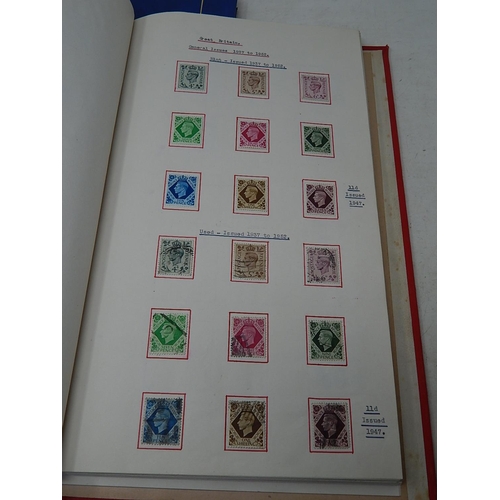 962 - A large collection of GB Commemorative stamps from George VI through to Elizabeth II including many ... 