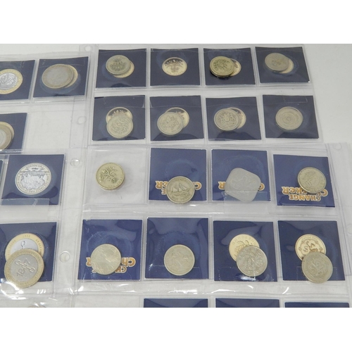 965 - Large collection of Commemorative and Early Type Decimal coinage comprising £2 coins including Old L... 