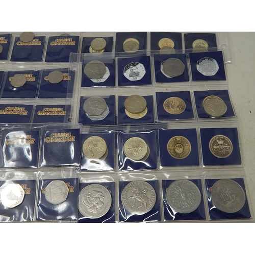 965 - Large collection of Commemorative and Early Type Decimal coinage comprising £2 coins including Old L... 