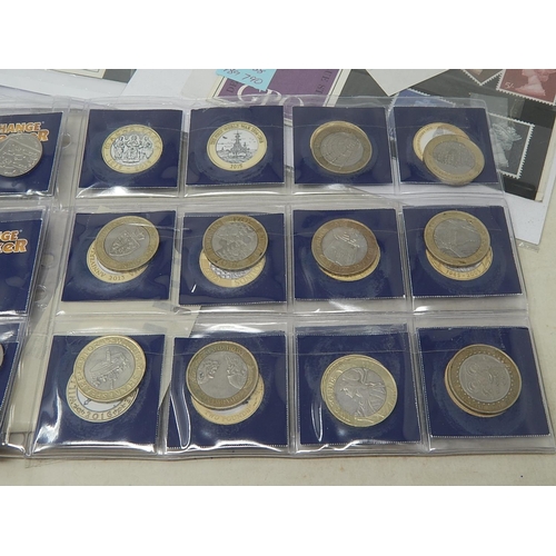 968 - Collection of 17 x Commemorative £2 coins in Change Checker packs; other misc coins also in Change C... 