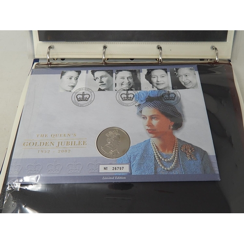 970 - The Royal Family collection of Coin Covers, etc housed in collector's album, noted 6 x £5 coin cover... 