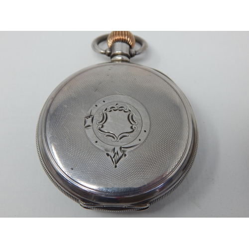12 - Elgin Hallmarked Silver Pocket Watch together with a further pocket watch A/F