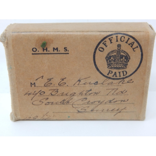 16 - Group of Medals Awarded to 5947004 PTE E.E KERSLAKE BEDF & HERTS R. Including General Service Medal ... 