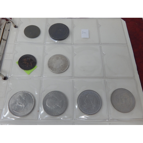 22 - Coin Collector Album Containing a Large Quantity of Coins Including Silver.