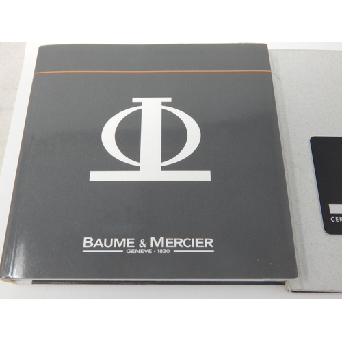 54 - Baume & Mercier L3.633.4 Gentleman's Wristwatch, Purchased 2001, Serial No: 4078478 with Date Apertu... 