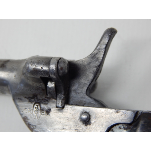 63 - Victorian Muff Gun with Makers Mark.