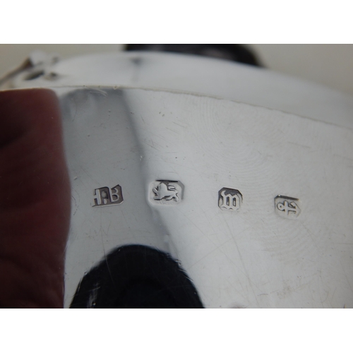 23I - Victorian 3 Piece Silver Tea Set Comprising Teapot, Sugar Bowl & Milk Jug: Hallmarked Birmingham 189... 