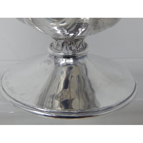 23J - Edwardian Silver Goblet Hallmarked London 1907 by OMAR RAMSDEN & ALWYN CARR: Height 14.5cm: Weight 1... 