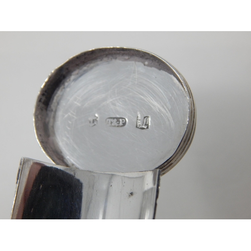 23U - William IV Silver Nutmeg Grater: Hallmarked Birmingham 1834 by Taylor & Perry