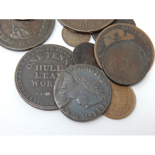 5 - Interesting collection of early Copper coinage: William IV Third Farthing 1835; Victoria Half Farthi... 