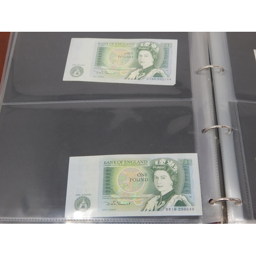 75 - Superb Collection of GB and World Banknotes in collector's album including many early issues