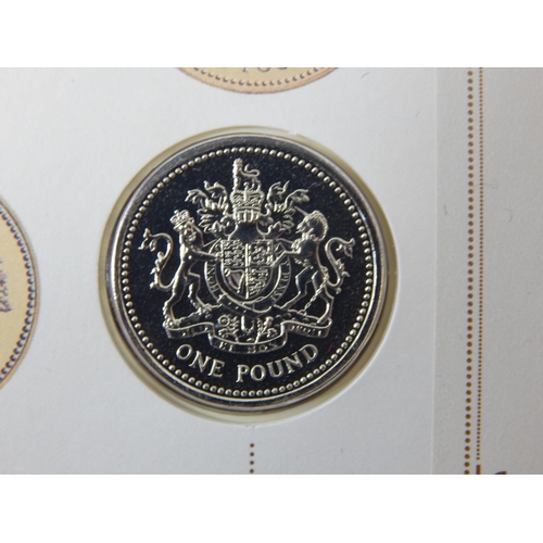 88 - 25th Anniversary of the £1 coin and 50th Anniversary of the Country Definitive stamps cover; Queen E... 