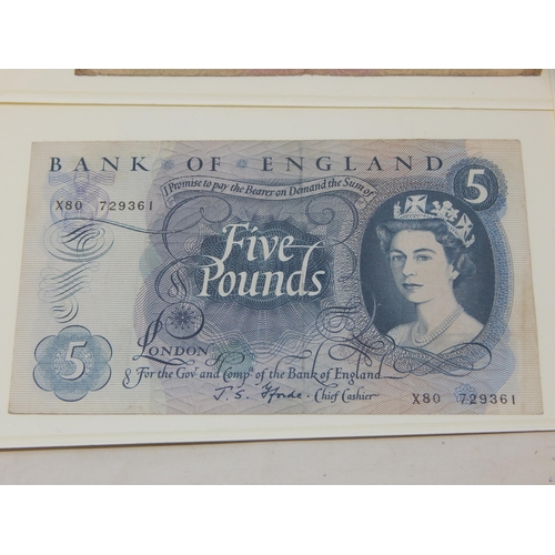 91 - Bank of England Beale War Issue Pound note; Bank of England War Issue Peppiatt Ten Shilling note; Ff... 