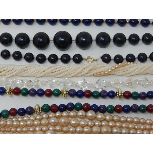 432 - Quantity of Costume Jewellery Beaded Necklaces (lot)