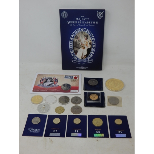 Quantity of UK Commemorative Coins Including £5 & £1 Coins (lot)