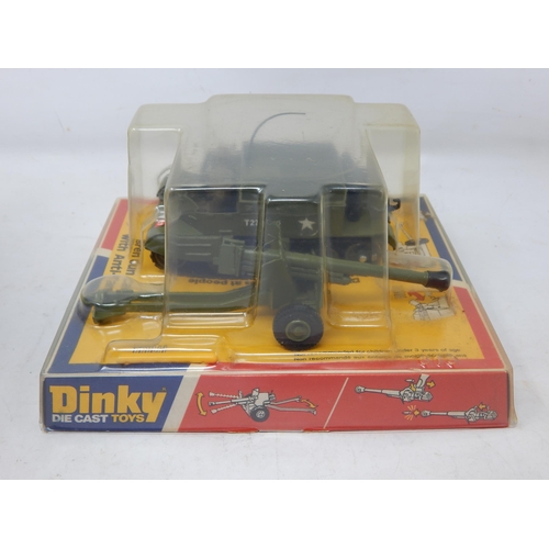 400 - DINKY TOYS: 619 Bren Gun Carrier with Anti-Tank Gun