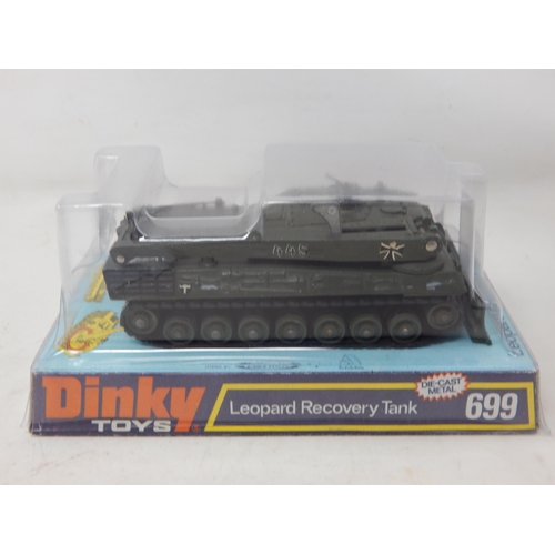 408 - DINKY TOYS: 699 Leopard Recovery Tank