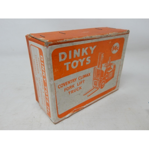 417 - DINKY: 14c Coventry Climax Fork Lift Truck