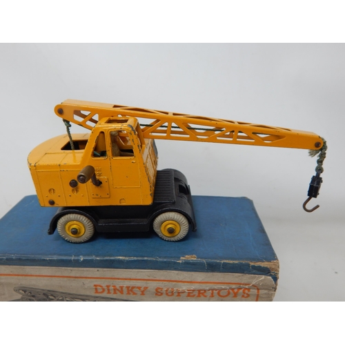 418 - DINKY SUPER TOYS: 571 Coles mobile Crane