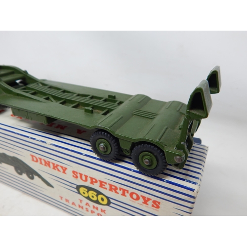 419 - DINKY SUPER TOYS: 660 Tank Transporter