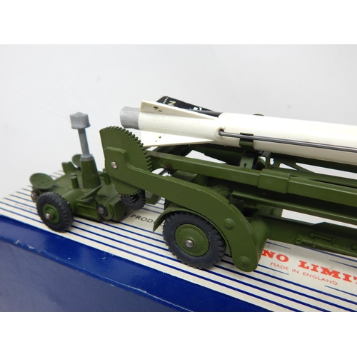 420 - DINKY SUPER TOYS: 666 Missile Erector Vehicle with Corporal Missile and Launching Platform