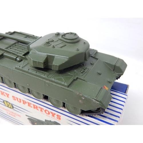 423 - DINKY SUPER TOYS: 651 Centurion Tank