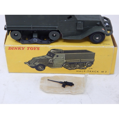 426 - DINKY TOYS: FRENCH ISSUE: 822 Half Track M 3