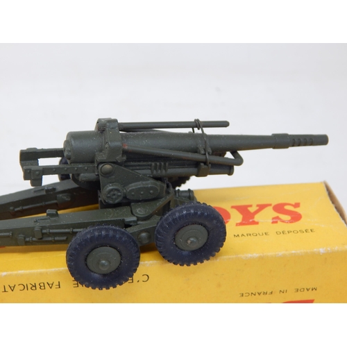 435 - DINKY TOYS: FRENCH ISSUE: 80E Obusier De 155 A.B.S