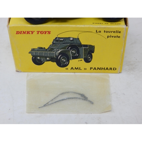 436 - DINKY TOYS: FRENCH ISSUE: 814 AML Panhard