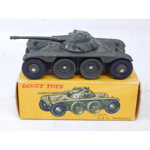 438 - DINKY TOYS: FRENCH ISSUE: 80A E.B.R Panhard