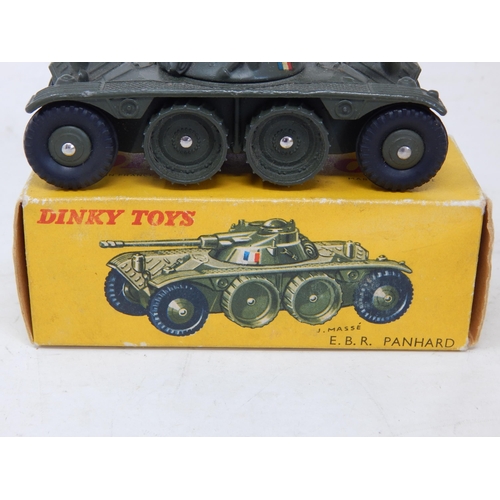 438 - DINKY TOYS: FRENCH ISSUE: 80A E.B.R Panhard