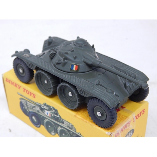 439 - DINKY TOYS: FRENCH ISSUE: 815 E.B.R Panhard