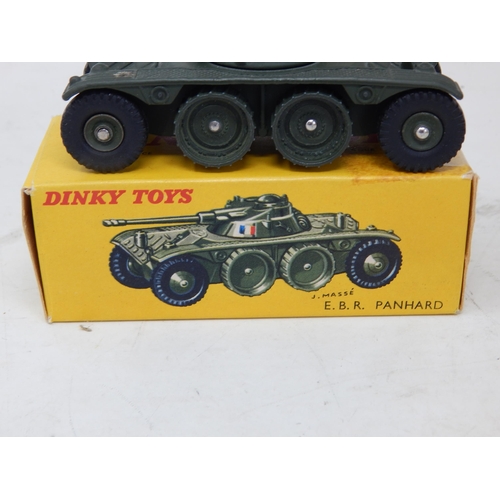 439 - DINKY TOYS: FRENCH ISSUE: 815 E.B.R Panhard