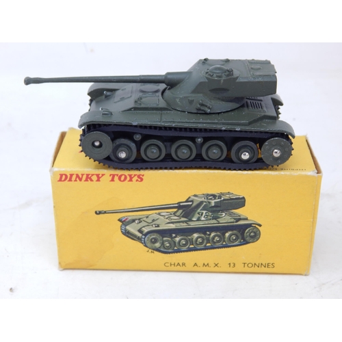 440 - DINKY TOYS: FRENCH ISSUE: 817 Char A.M.X 13 Tonnes