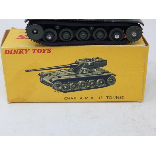 440 - DINKY TOYS: FRENCH ISSUE: 817 Char A.M.X 13 Tonnes