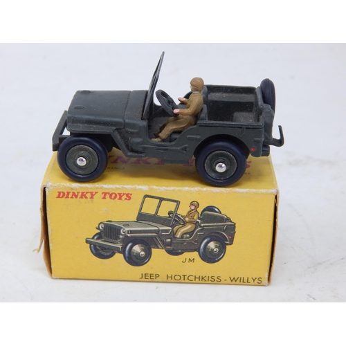 445 - DINKY TOYS: FRENCH ISSUE: 816 Jeep Hotchkiss - Willys