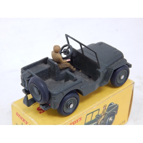 445 - DINKY TOYS: FRENCH ISSUE: 816 Jeep Hotchkiss - Willys