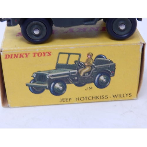 445 - DINKY TOYS: FRENCH ISSUE: 816 Jeep Hotchkiss - Willys