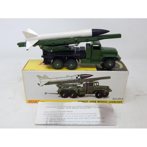 446 - DINKY TOYS: 665 Honest John Missile Launcher