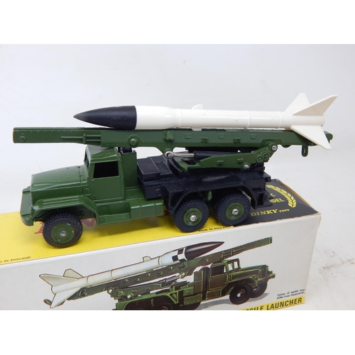 446 - DINKY TOYS: 665 Honest John Missile Launcher