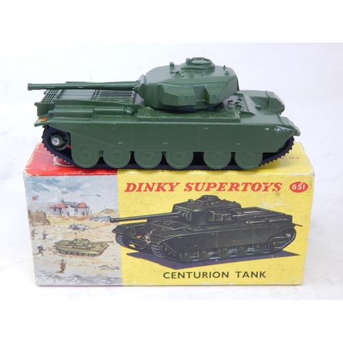 448 - DINKY TOYS: 651 Centurion Tank