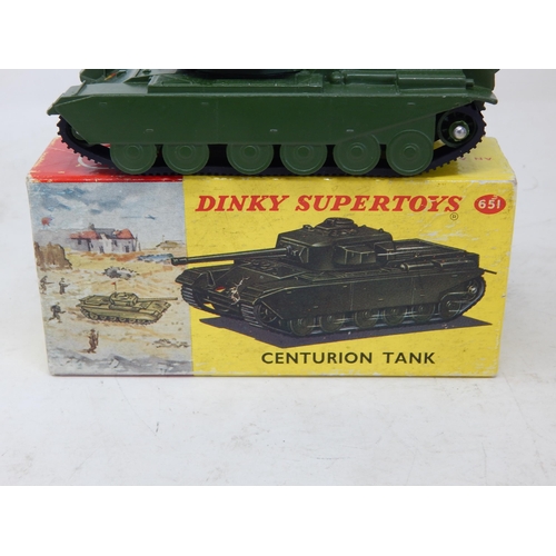 448 - DINKY TOYS: 651 Centurion Tank