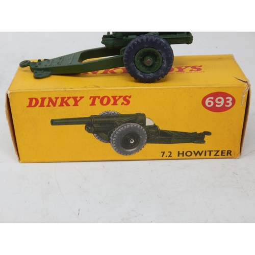 449 - DINKY TOYS: 693 7.2 Howitzer