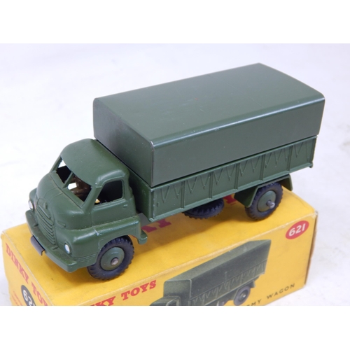 450 - DINKY TOYS: 621 3-Ton Army Wagon