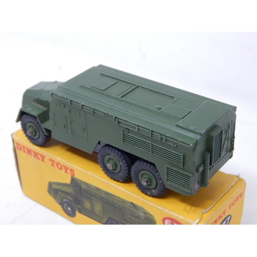 455 - DINKY TOYS: 677 Armoured Command Vehicle