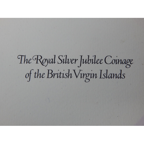 219 - Sterling Silver British Virgin Islands Royal Silver Jubilee 1977 Proof Set in Case of Issue with COA... 