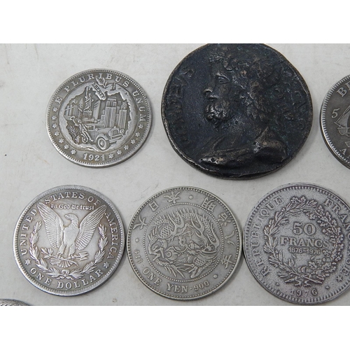 230 - Group of interesting Copy Coinage