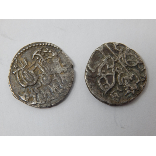 241 - Silver Afghanistan Ancient Coins (2)