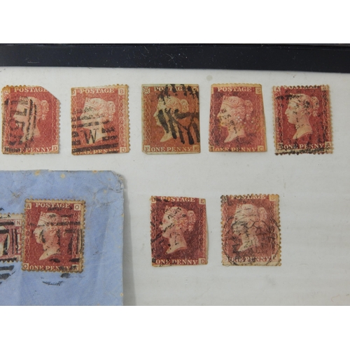 244 - Sheet of QV, KEVII, KGV Stamps Including a Quantity of QV Penny Reds